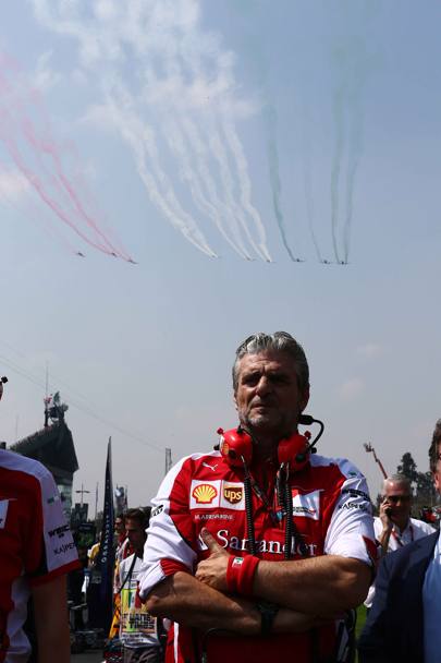 Maurizio Arrivabene, team principal Ferrari. Lapresse